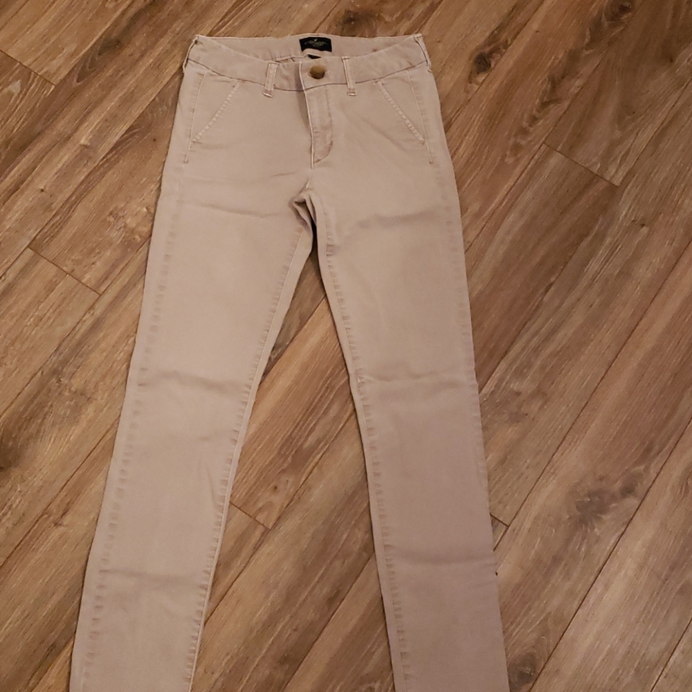 American eagle skinny khaki pants